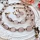 Украшения из розового кварца. Комплекты украшений. Elena Moonlight Jewelry. Ярмарка Мастеров.  Фото №6