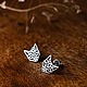 Cat Earrings (Cat) | Silver | Geometry Collection. Stud earrings. totemicashop. My Livemaster. Фото №6
