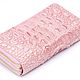 Клатч из кожи крокодила на двух молниях IMA0002P1PearlG. Кошельки. CrocShop товары из экзотической кожи. Ярмарка Мастеров.  Фото №5