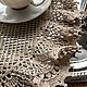 Овальная салфетка на стол. Вязаная салфетка с рюшами. Салфетки. Марья-кружевница. Вязание для дома (mariya-knitting). Ярмарка Мастеров.  Фото №8