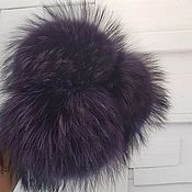 Материалы для творчества handmade. Livemaster - original item Pom-poms: raccoon purple. Handmade.