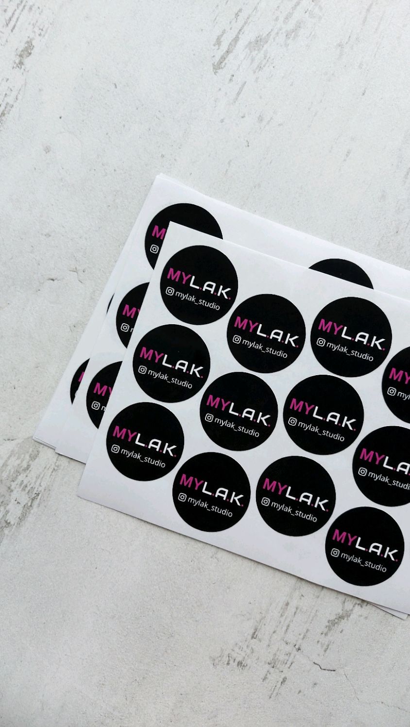 Стикеры, наклейки с логотипом, вашим дизайном – заказать на Ярмарке ...