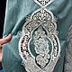 Шикарные Бархатные Шторы с вышивкой, ажуром  «Севилья»-300 см. Занавески. Karnizshtor - Шторы для избранных  (Karnizshtor). Интернет-магазин Ярмарка Мастеров.  Фото №2
