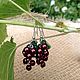 Order Earrings 'Sweet blueberry'. Ludmila-Stones (Ludmila-Stones). Livemaster. . Earrings Фото №3
