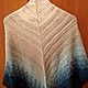 Knitting bactus shawl shawl. Shawls. lena101. Online shopping on My Livemaster.  Фото №2