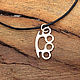 Charm-pendant: Charm pendant 'Brass Knuckles'. Charm Pendant. Urbanstyle. Online shopping on My Livemaster.  Фото №2