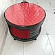 Заказать Металлический стол бочка красного цвета Barrel.SiT. Металлическая мебель из бочек Barrel. Ярмарка Мастеров. . Столы Фото №3
