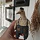  Гусь карманный. Чердачная кукла. Ирина Сайфийдинова (textileheart). Ярмарка Мастеров.  Фото №4