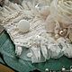 Браслет-манжета " Shabby chic ". Браслет-манжета. Elena. Ярмарка Мастеров.  Фото №10