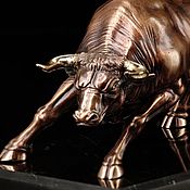 Для дома и интерьера handmade. Livemaster - original item The statue of the bull 