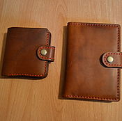 Сумки и аксессуары handmade. Livemaster - original item Leather set-wallet, passport cover and phone case. Handmade.