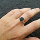 Кольцо с необработанным корундом. Кольца. Karma-jewelry. Интернет-магазин Ярмарка Мастеров.  Фото №2