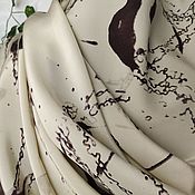 Японский шелк натуральный (175-16) цумуги