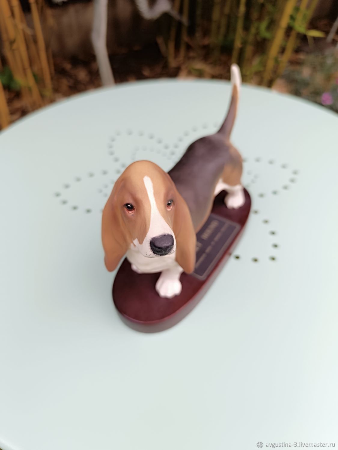 Винтаж: Бассет хаунд фарфоровая статуэтка Beswick, Статуэтки винтажные, Лондон,  Фото №1