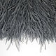 Trim of ostrich feathers 10-15 cm dark gray. braid. Weakne - furniture and fabrics (weakne). Online shopping on My Livemaster.  Фото №2
