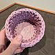 Корзинка вязаная. Корзины. Komar knits. Интернет-магазин Ярмарка Мастеров.  Фото №2