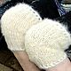Knee pads made of dog hair art. # №131n , Leg warmers, Moscow,  Фото №1