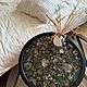 Журнальный стол из смолы с цветами. Столы. florets decor. Интернет-магазин Ярмарка Мастеров.  Фото №2