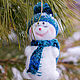 Christmas decorations 'the Snowmen', Snowmen, Nizhnevartovsk,  Фото №1