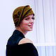 Шляпа клош «табак». Шляпы. EDIS | дизайнерские шляпы Наталии Эдис. Ярмарка Мастеров.  Фото №6