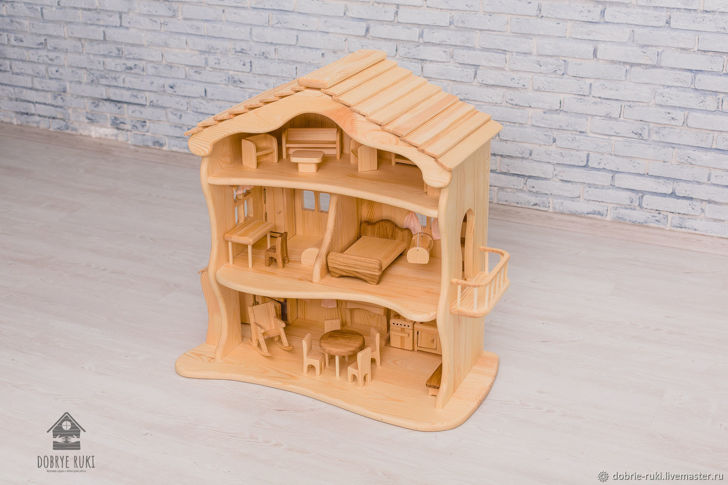 Кукольный домик Итальянский – заказать на Ярмарке Мастеров – BHL0DRU ...