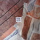 Винтаж: Шарф с принтом,100% шелк,Индия. Платки винтажные. Леди Шарм. Ярмарка Мастеров.  Фото №4