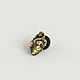 Заказать Значок Heart Pin Brass. The Vale of Tears. Ярмарка Мастеров. . Значок Фото №3