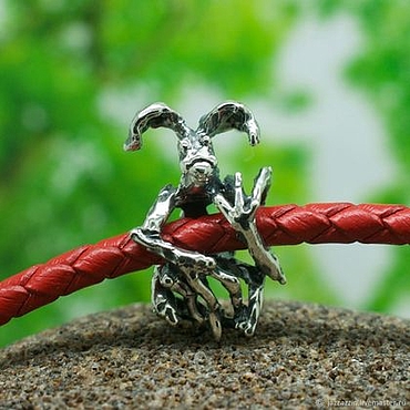 Украшения ручной работы. Ярмарка Мастеров - ручная работа Бусина "Лечурка". Handmade.