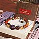 Pulsera de piedras ' crecimiento Profesional y prudencia'!, Bead bracelet, Moscow,  Фото №1