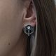 Lunnitsa earrings. Earrings. logovo-volka.. My Livemaster. Фото №5