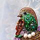  брошь птица. Брошь-булавка. Sofi brooches. Интернет-магазин Ярмарка Мастеров.  Фото №2