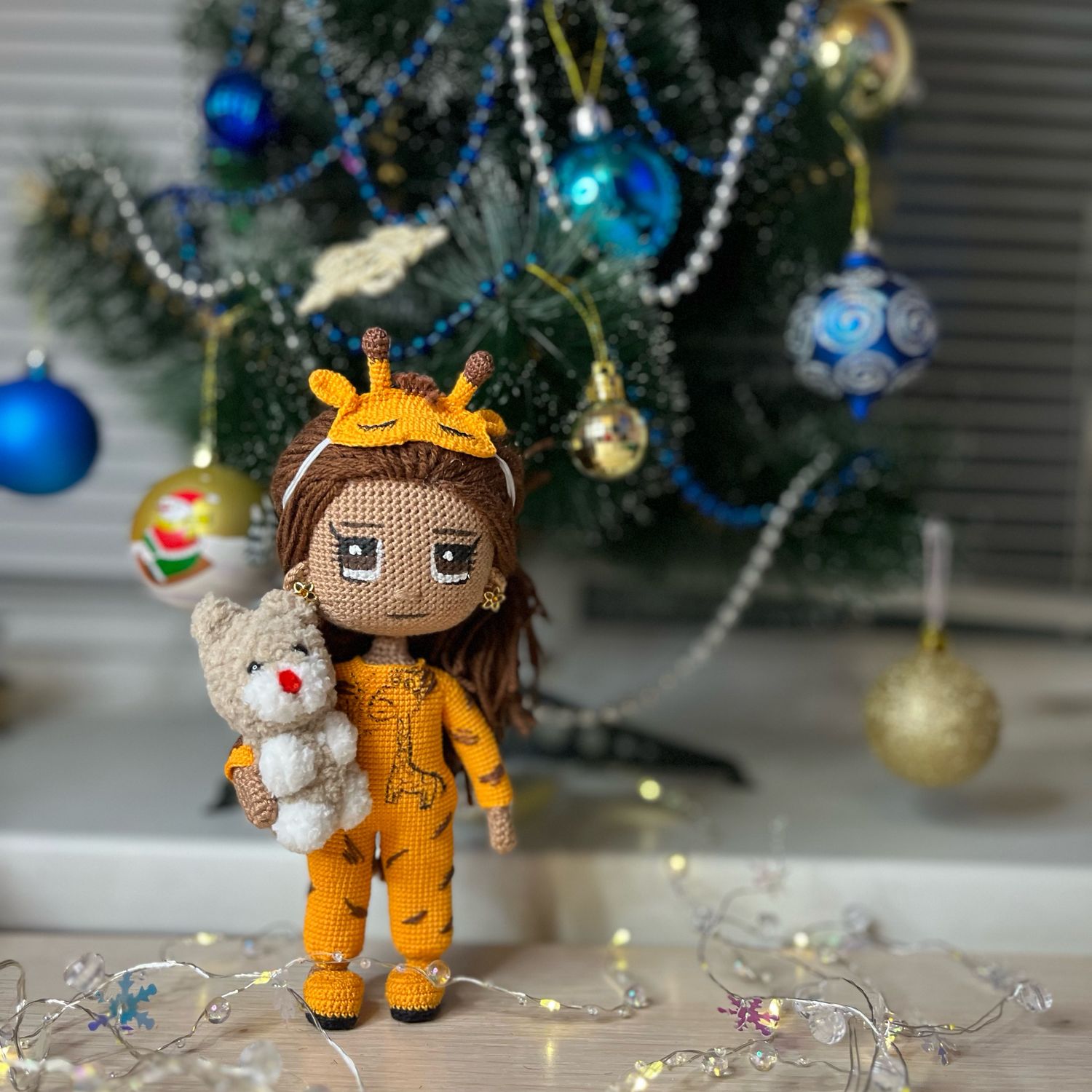 Кукла вязаная в интернет-магазине Ярмарка Мастеров по цене 7900 ...