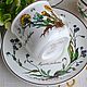 Винтаж: Кофейная чашка с блюдцем. Botanica, Villeroy & Boch. Кухонная утварь винтажная. Винтажная посуда из Германии. Ярмарка Мастеров.  Фото №6