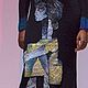 Платье "Бриджит Бордо в картине Пикассо ". Платья. Анна Лесникова         Luxury style. Ярмарка Мастеров.  Фото №6