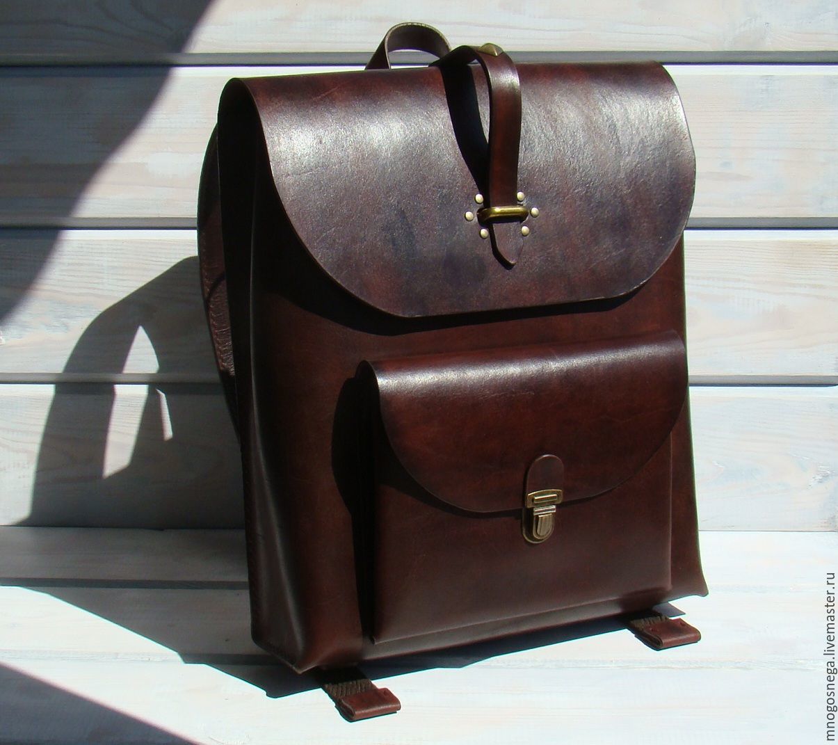 Buy Leather Backpack 106