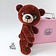 Soft toy Bear Bumsy Bear knitted plush toy. Stuffed Toys. vyazunchiki-lz (vyazunchiki-lz). Online shopping on My Livemaster.  Фото №2