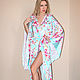 Bathrobe dressing gown delicate. Robes. Elfina-poncho-fantasy. Online shopping on My Livemaster.  Фото №2