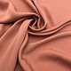 Заказать Плательный шелк MAX MARA в персиковом цвете. Артикул: MS2007038. Италия Ткани. Ярмарка Мастеров. . Ткани Фото №3
