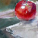 Watercolor. Apples. Pictures. ArtShipilina. Online shopping on My Livemaster.  Фото №2