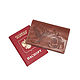  Passport covers leather brown O-60. Passport cover. Natalia Kalinovskaya. My Livemaster. Фото №4