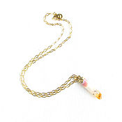 Украшения handmade. Livemaster - original item Citrine pendant on a chain, decoration with citrine 