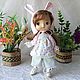Комплект одежды для кукол Монст Monst Doll Шапка Туника Брюки. Одежда для кукол. Bonecas da Yulia Одежда для кукол. Ярмарка Мастеров.  Фото №5