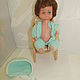 The doll is solid plastic with a rubber head, Vintage toy, Coventry,  Фото №1
