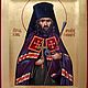 Икона "Святитель Иоанн архиепископ Сан-Францисский", Иконы, Палех,  Фото №1