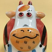 Сувениры и подарки handmade. Livemaster - original item Bull Romeo: bell. Handmade.