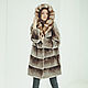 Coat made of sheared beaver and marten fur, Fur Coats, Moscow,  Фото №1