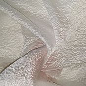 Материалы для творчества handmade. Livemaster - original item Voluminous natural silk, crisp chiffon. Cloud. Handmade.