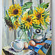 Order Oil painting. Sunflowers. rustic still life. SVETINLOOK (svetinlook). Livemaster. . Pictures Фото №3