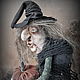 The Witch Mrs. Rebecca Dixon. Interior doll. Goog attik Laura 9437. My Livemaster. Фото №6