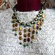 Necklace 'Queen of Sheba' (pearl, jade, hematite, quartz). Necklace. Pani Kratova (panikratova). My Livemaster. Фото №6